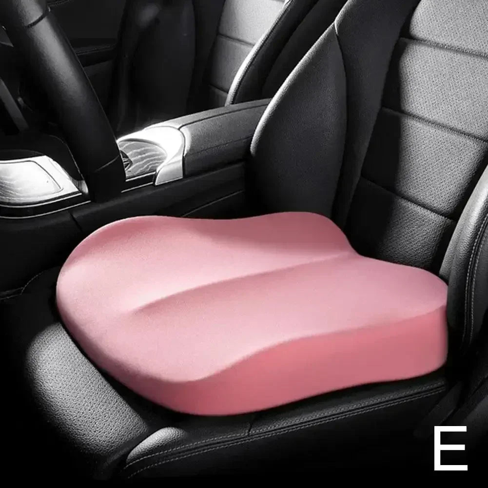 Good Support Car Booster Seat Cushion Alleviate Fatigue Non Slip Height Increasing Seat Mat Comfortable Soft Amagi