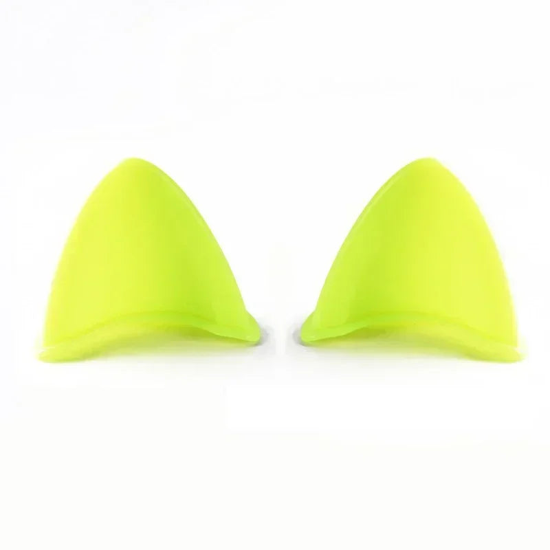 2pcs Motorbike Helmet Accessories Cat Ears Accessories Electric Car Children's Helmet Cartoon Modelling Cute Helmet Amagi