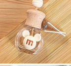 Cute Car Aromatherapy Pendant Air Conditioning Outlet Fashionable Aromatherapy Clip Essential Oil Empty Bottle Decoration Amagi