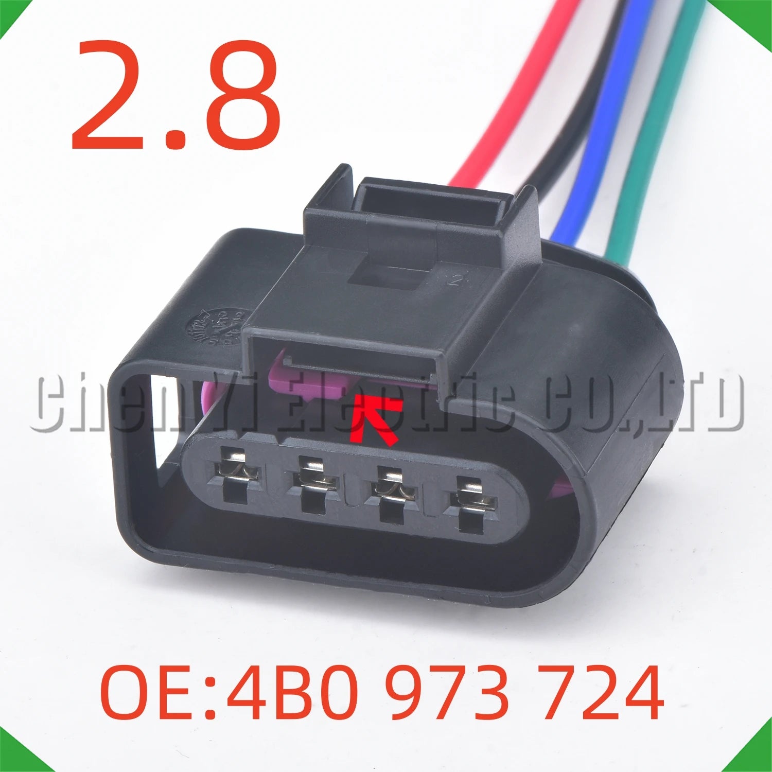 4 Pin Automotive Connectors ignition coil Wire harness Plug 1J0973824 1J0973724 8K09737...