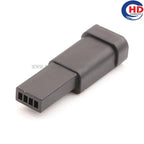 4pin female auto electric housing plug plastic wiring cable waterproof connector  HD045K-0.4-11