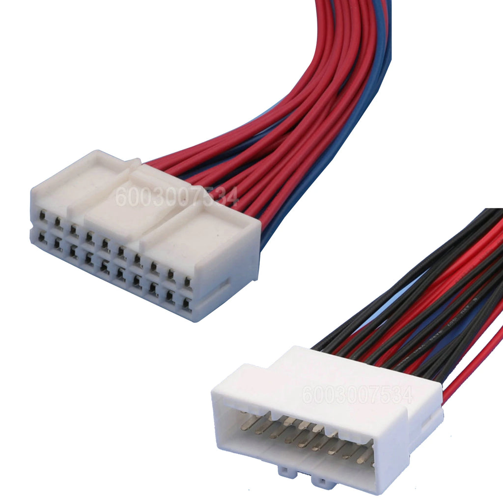 20 Pin Connector 2.2mm Series Male Female Connector Cable Plug Motorcycle Electrical Harnesses Wiring Harness 936131-1