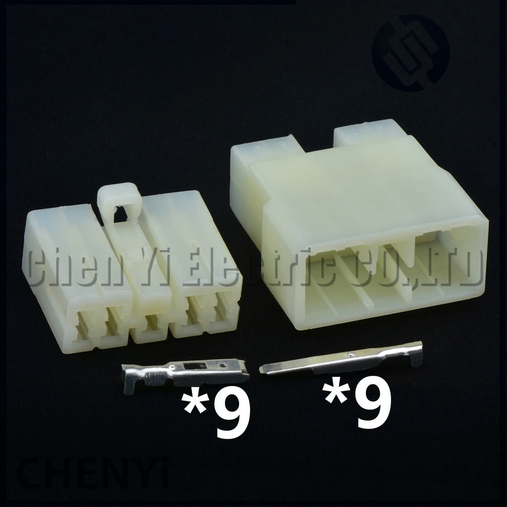 9 Pin Automotive connector Car Audio Power amplifier plug 172506-1 172496-1 MG620213 MG610154 7119-3090 7118-3090 For Toyota