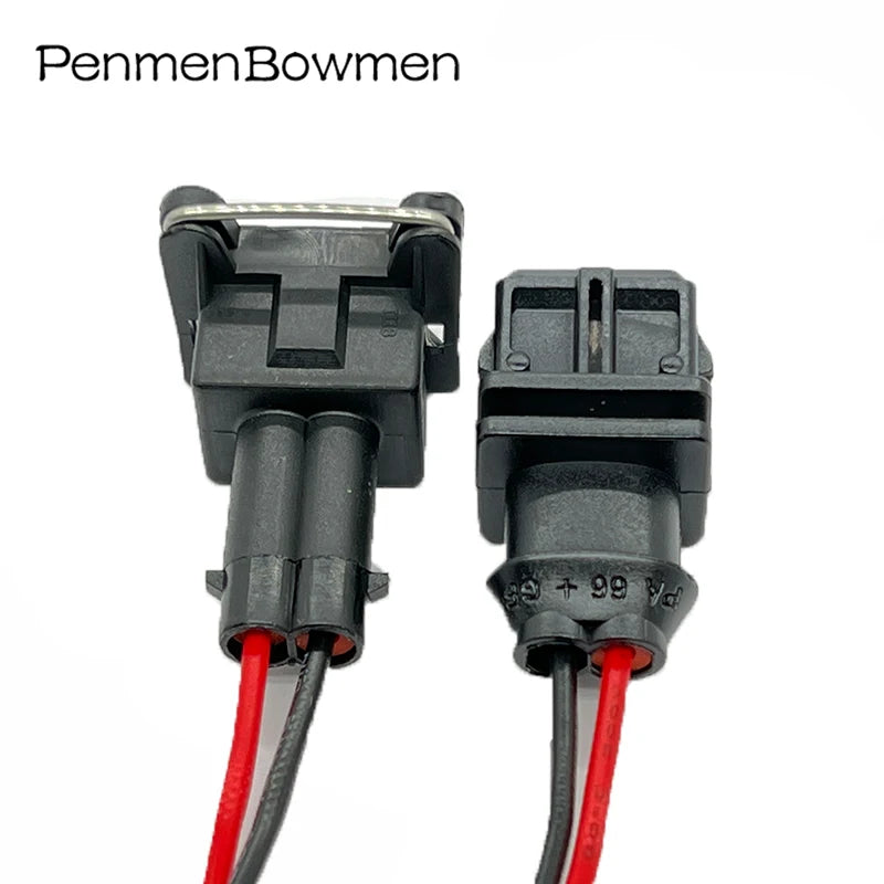 1 Set 2 Pin Car Water Temperature Fuel Injector Ignition Coil Electrical Cable Connectors Wire Harness Plug 368354-1 1928402448