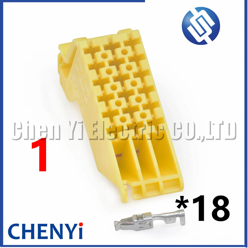 18 Pin Automotive connector Car Truck chassis harness plug 14948568613 14783568613 14708562621 14709568613 For HOWO Sinotruk T7