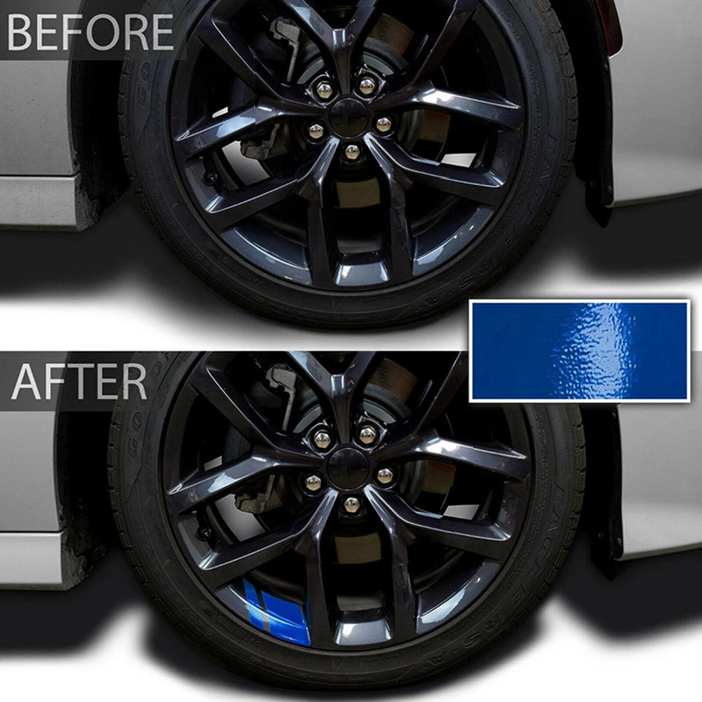 New 6Pcs Reflective Car Wheel Rim Sticker Wheel Hub Decals for CHERY TIGGO 3 4 5 7 PRO 8 Vinyl Stickers Hash Mark Stripe amagi