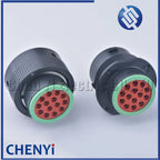 14 Pin Male or Female waterproof connector HDP series socket plug HDP26-18-14SN HDP24-18-14PN HDP26-18-14SE For Deutsch