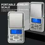 High Precision Mini Pocket Scale 500g/0.01g Portable Digital Jewelry Scale Accurate Small LCD Weighing Device for Easy Carry