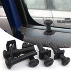 NEW 4pcs/Set Car Security Door Lock Knob Pins for Golf Mk2 Mk3 Scirocco Door Pull Pin 191837187 Protective Cover