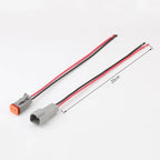 DT04-2P/DT06-2S Automotive Waterproof Connector Harness Plug 2/3/4/6/8/12 Hole for Heavy Truck Plug