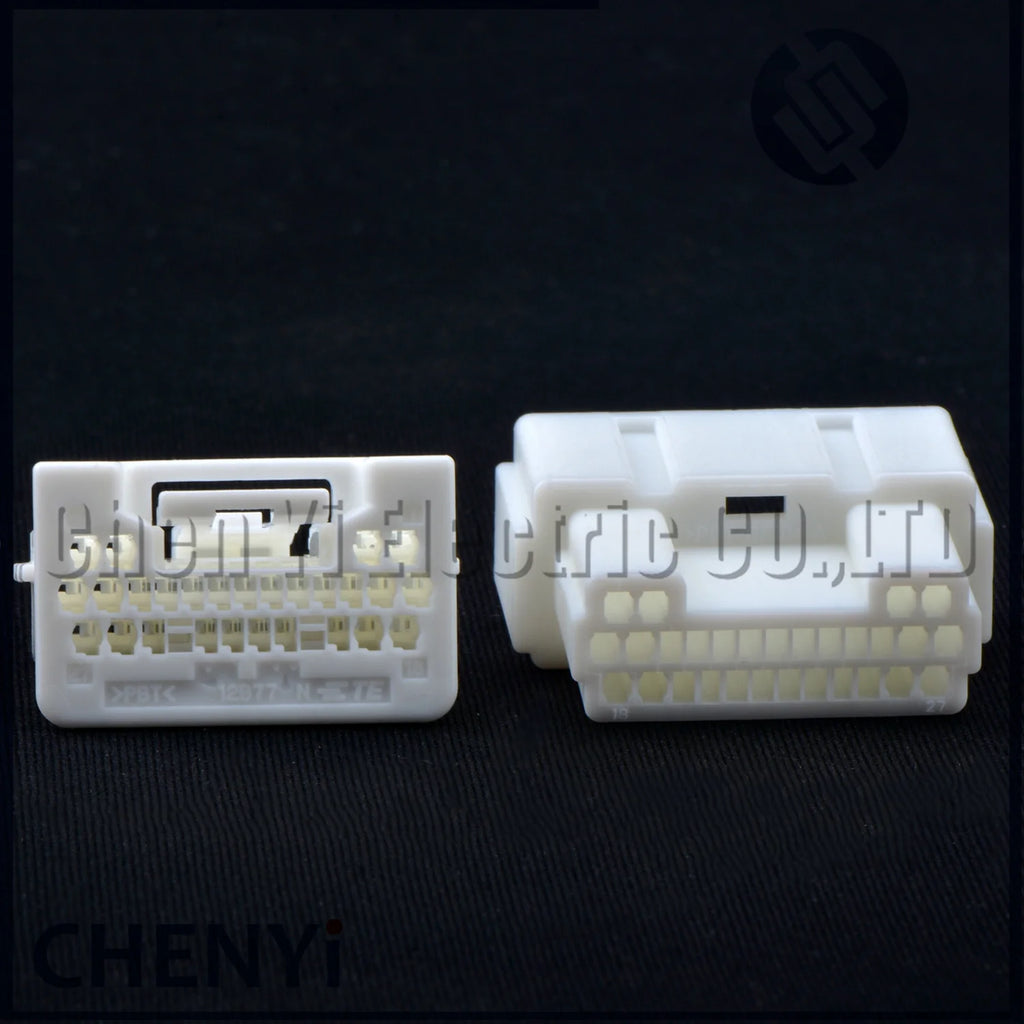 27 Pin Automotive connectors Car ECU computer module plug With  pins 90980-12B77 2229101-1 2229101-6 For Toyota Lexus
