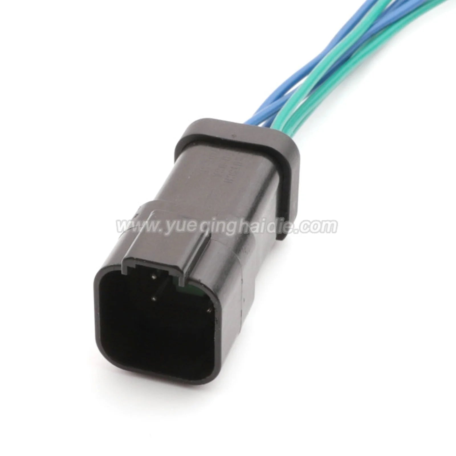 6 Pin Automotive 1.6mm Male Female Waterproof Connector Wire harness plug DT04-6P-C017 DT06-6S-C017 Black