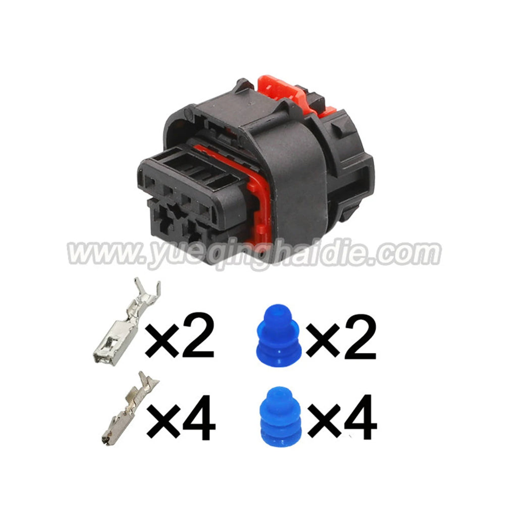 6-Pin Connector 0.6mm 3.5mm Male Female Connector Auto Wiring Harness Cable Plug for BMW 2302238-1 8992188-01 0-2302239-1