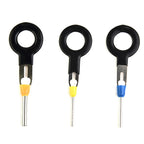 11pcs/Set Car Wire Terminal Removal Kit Tool Crimp Connector Extractor Release Pin Remover Repairing Disassembly Tools