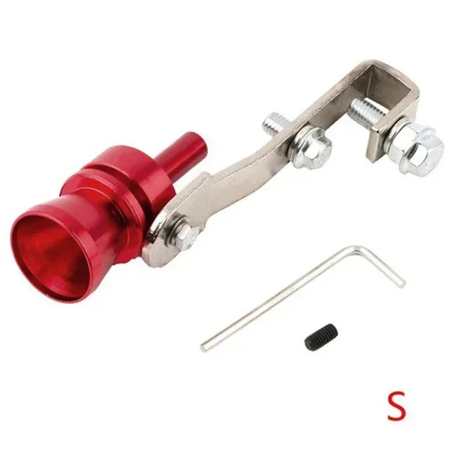 Aluminium Alloy Turbo Sound Tail Throat Exhaust Pipe Whistle Car Modified Part TC XL Muffler Whistle Exhaust Pipe Whistle Amagi