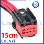 8 Pin male or female car connector audio control panel wiring harness connector plug 1456987-3 1411168-1 For Ford Focus