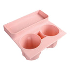 Premium Cup Holder Insert Secure Fit for Model Y/3 Center Console Round Slot Cover with Enhanced Interior Style Tools Amagi
