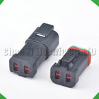 4-Pin Auto Connector Black Automotive Connectors harness Deutsch Engineering Vehicle