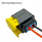 1 Set 2 Pin Car New Energy Vehicle Nitrogen Oxygen Electrical Cable Connectors Female Wire Harness Plug 4-1418483-1 0-1418451-1
