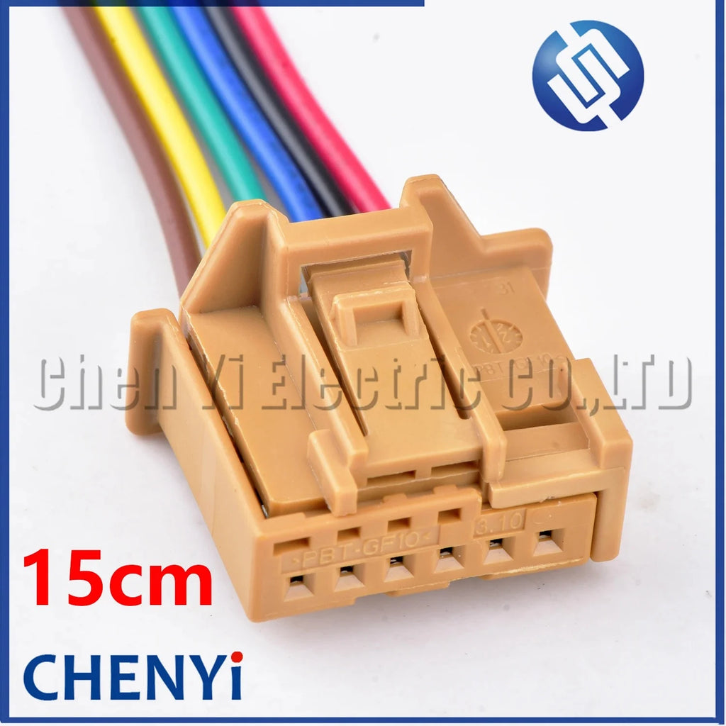 6 Pin Auto Sunroof Reading Light Rearview Mirror Switch Wire harness Plug 6Q0972706 1-969490-4 1-969489-4 6Q0972706A 1-969490-2
