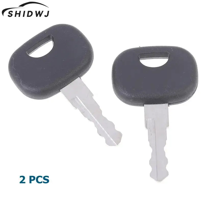 2PCS 14603 Keys For JCB Bomag Dynapac Terex Vibromax New Holland NH  For Ford Moxy Hamm For Volvo
