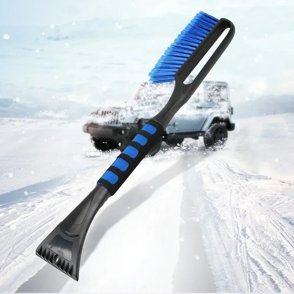 Snow Brush with Wider Ice Scraper Snow Removal Tool Car Brush with Ergonomic Comfortable Foam Grip for Cars Amagi