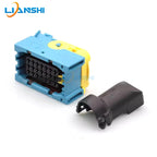 3-1534127-1 Automotive waterproof connector, 21-hole blue male and female plug wire harness connector