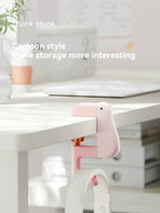 Thinking Duck Schoolbag Hook Free Punch Bag Hook Desk Side Hanging Backpack Magic Storage Hook Amagi