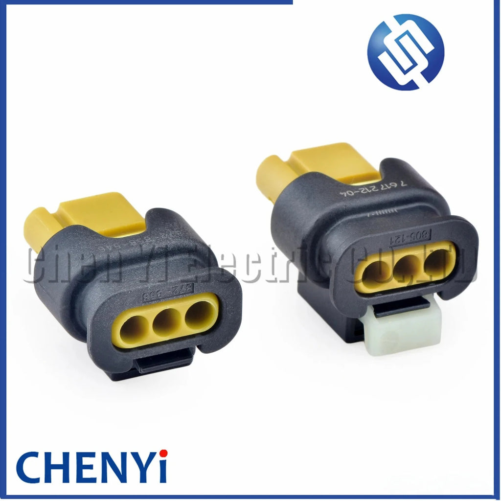 3 Pin Automotive waterproof connector car Reverse radar sensor plug 7617212-04 872-858-546 805-121-524 A0285454226