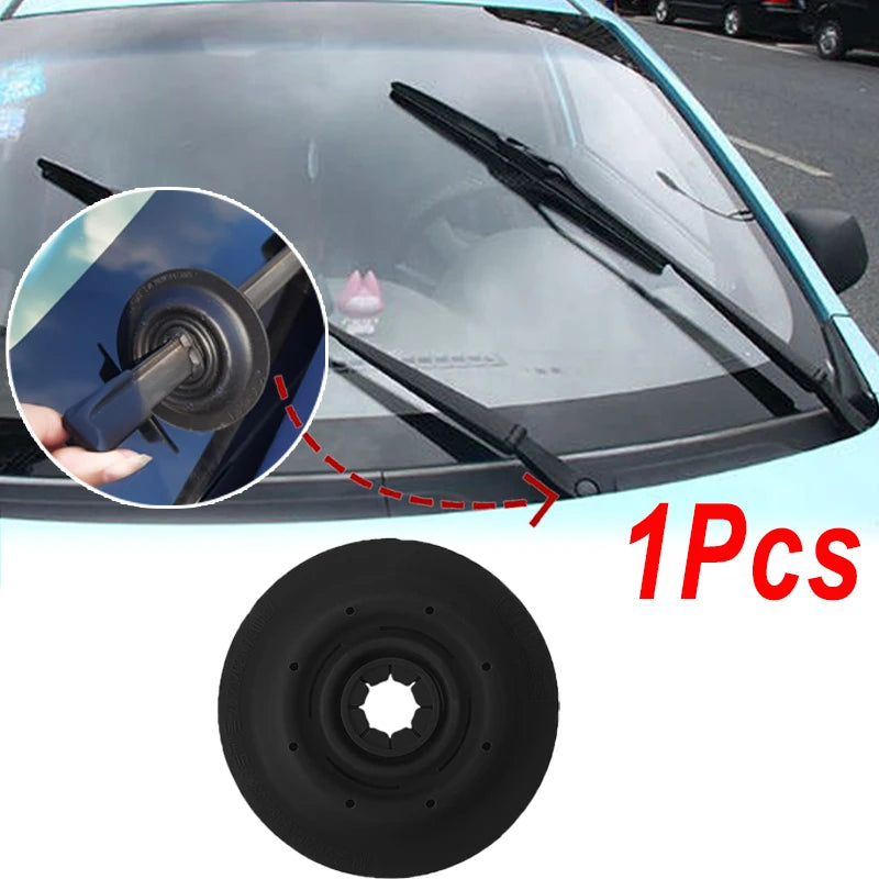 Car Wiper Protective Cover Universal Auto Windshield Wipers Arm Bottom Hole Dustproof Silicone Covers Cars Prevention Accessorie