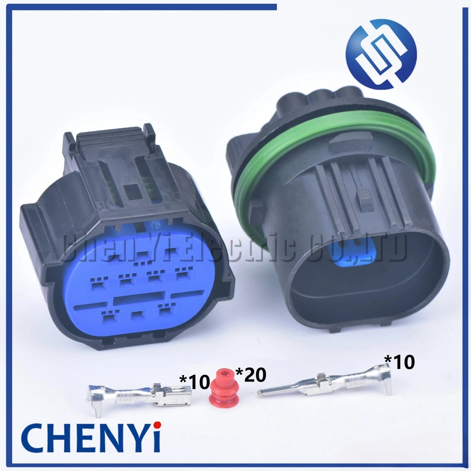 10 Pin Car Headlight Plug Waterproof Electrial Auto Socket Male or Female HP406-10021 Wire Harness Connector For Hyundai Kia