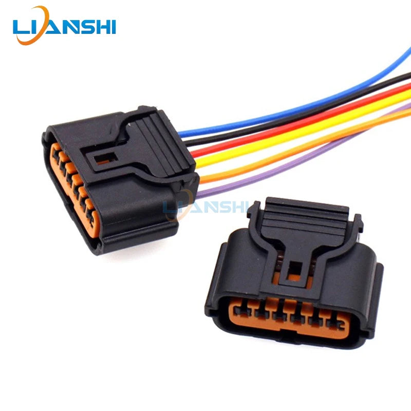 6 Pin Auto PDC Connector Reverse Sensor Reversing Radar Plug Pigtail HP286-06021 For HYUNDAI KIA Move Line Eight Yue Lang Ruina
