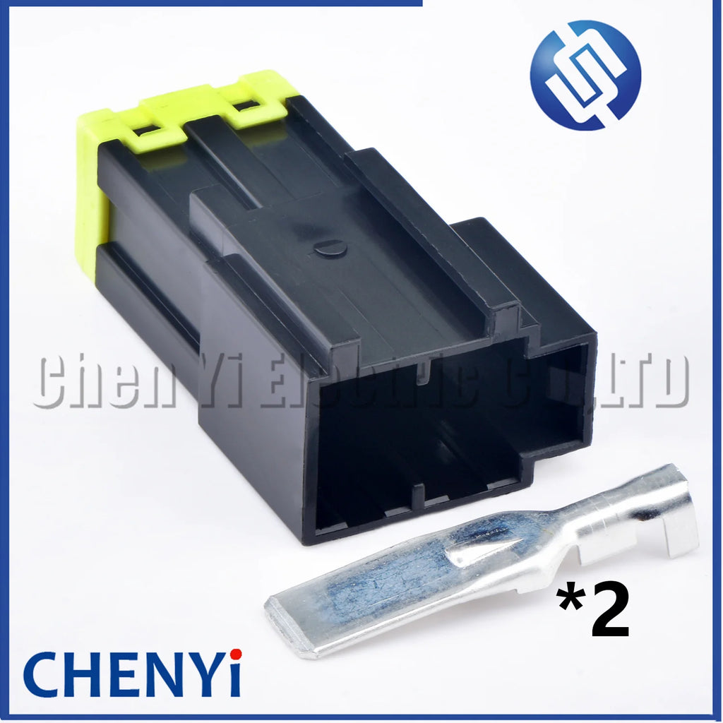 2 Pin Auto connector For Doosan Daewoo excavator DH55 60 150 220 300-5/7 fuse fuse protector plug 7122-4123-30 7123-4123-30