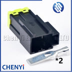 2 Pin Auto connector For Doosan Daewoo excavator DH55 60 150 220 300-5/7 fuse fuse protector plug 7122-4123-30 7123-4123-30