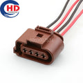 4 Pin Connector Waterproof 1.5mm Series Female Connectors Motorcycle Electrical Harnesses Wiring Harness 6Q0973704A
