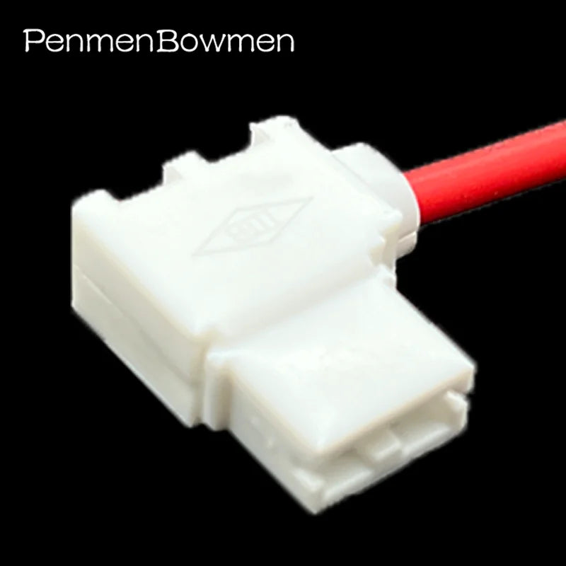 1 Set 1 Pin 250 Flag Spring Nylon Hard Sheath Electrical Cable Connectors 6.3mm Female Wiring Harness Plug 176497-1