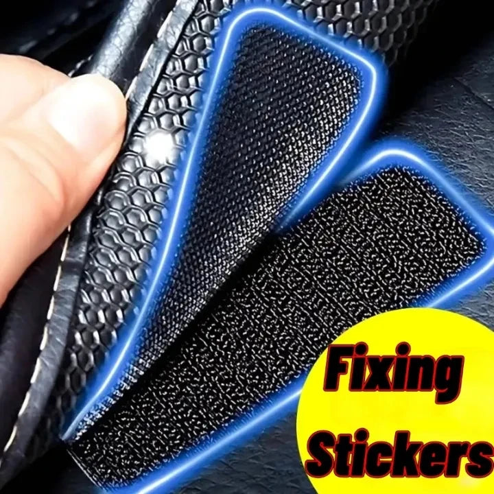 New Carpet Fixing Stickers Double Faced High Adhesive Car Carpet Fixed Patches Home Floor Foot Mats Anti Skid Grip Tapes 2/50pcs
