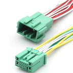13 Pin 0.6 2.2 Series Auto Male Female Docking Electric Cable AC Assembly Unsealed Composite Socket 6098-5181 6098-5180