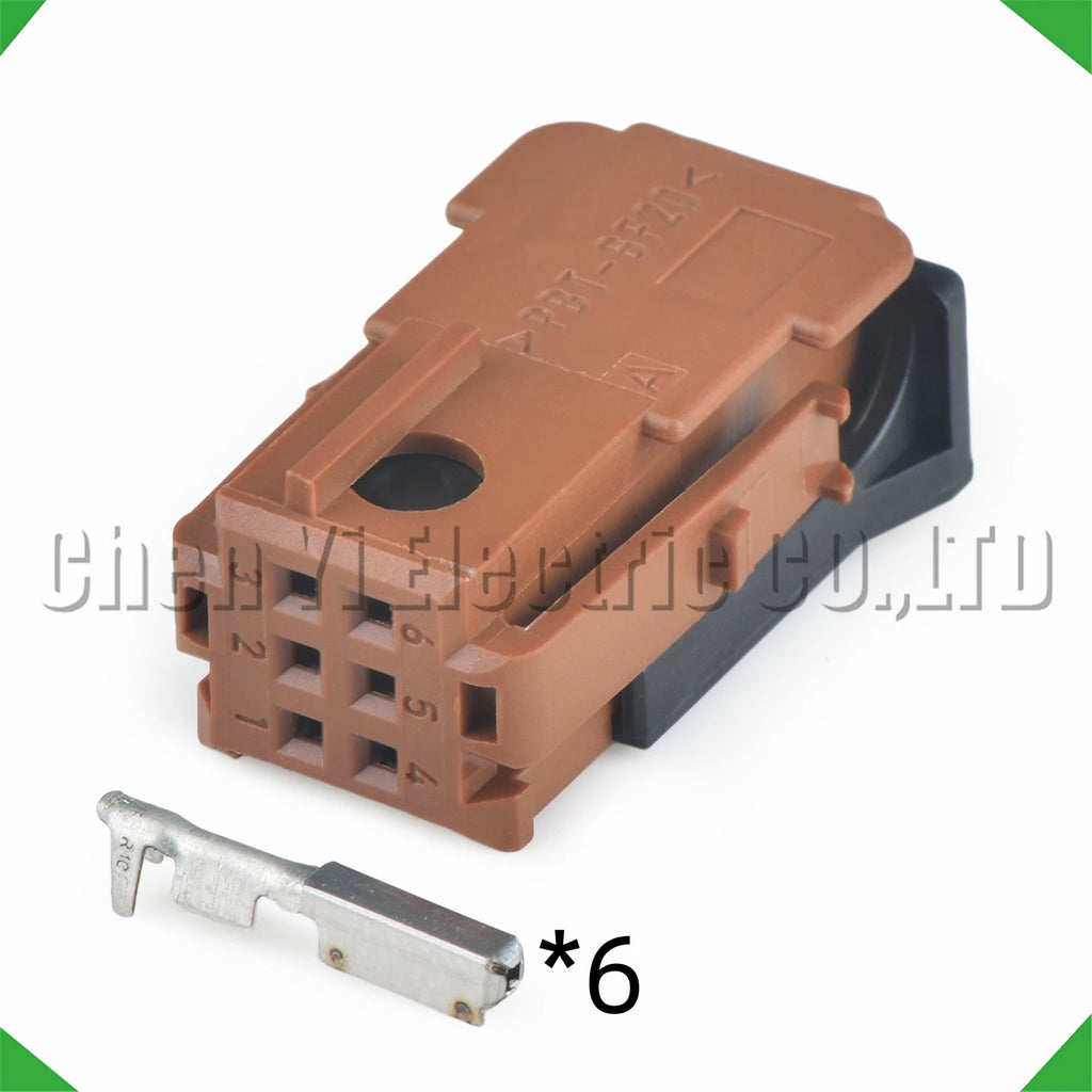 6-Pin Auto Connector Connector Rearview reverse mirror harness 953382-1 953382-2 953382