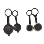 GX12 GX16 GX20 Aviation Connector Dust Cover, Threaded Protective Cap for Plug/Socket, Waterproof, Metal/Plastic Options