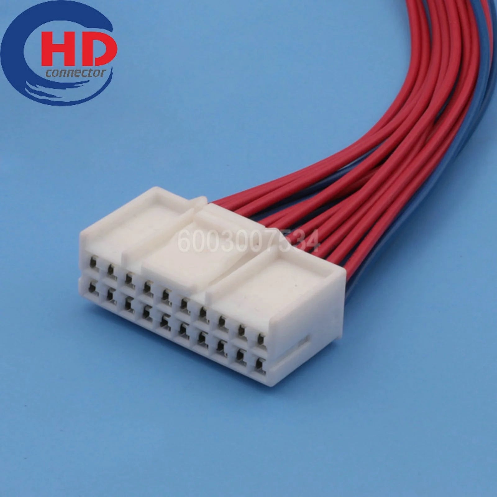 20 Pin Connector 2.2mm Series Male Female Connector Cable Plug Motorcycle Electrical Harnesses Wiring Harness 936131-1