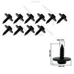 60pc U-Shape Metal Nut/Screw Washers for BMW E46 E92 E90 F10 Car Fender Bumper Cross Head Screws Engine Guard Clip Chassis Sheet