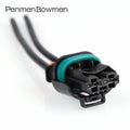 1 Set 2 Pin 1544334-1 Car Power Steering Pump Current Fan Electrical Connectors Wire Harness Plug for Peugeot Citroen 1544317-1