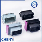 24Pin/48Pin ECU shell Aluminum PCB Box with auto connector plug car on-board controller panel circuit board connectors with Pin