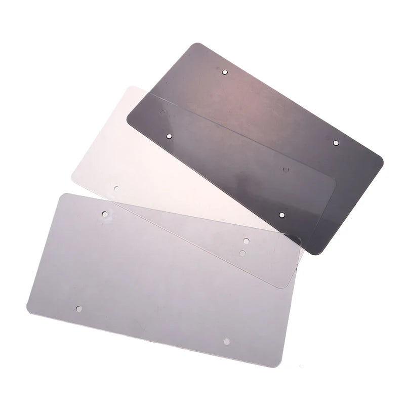 1Pcs Clear Anti-Speed Red Light Toll Camera Stopper Plate Photos License Cover Frame
