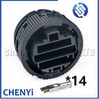 14 Pin Automotive connector male or female Car door Wire harness plug 98958-1021 with Pins For Peugeot Citroen Renault