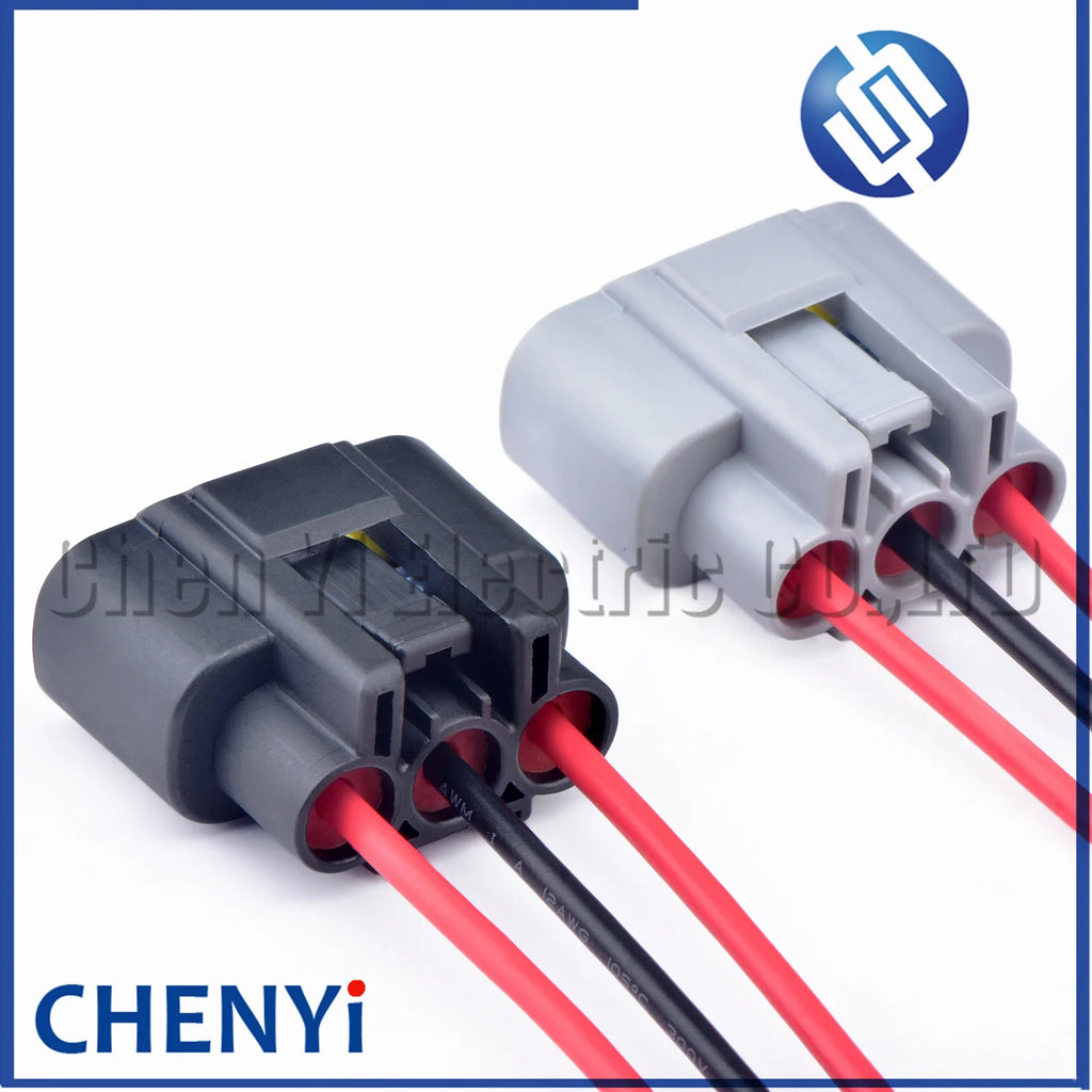 3 Pin waterproof connector Motorcycle generator motor coil rectifier Wire harness Plug QLW-A-B3F-B QLW-A-3F-GR