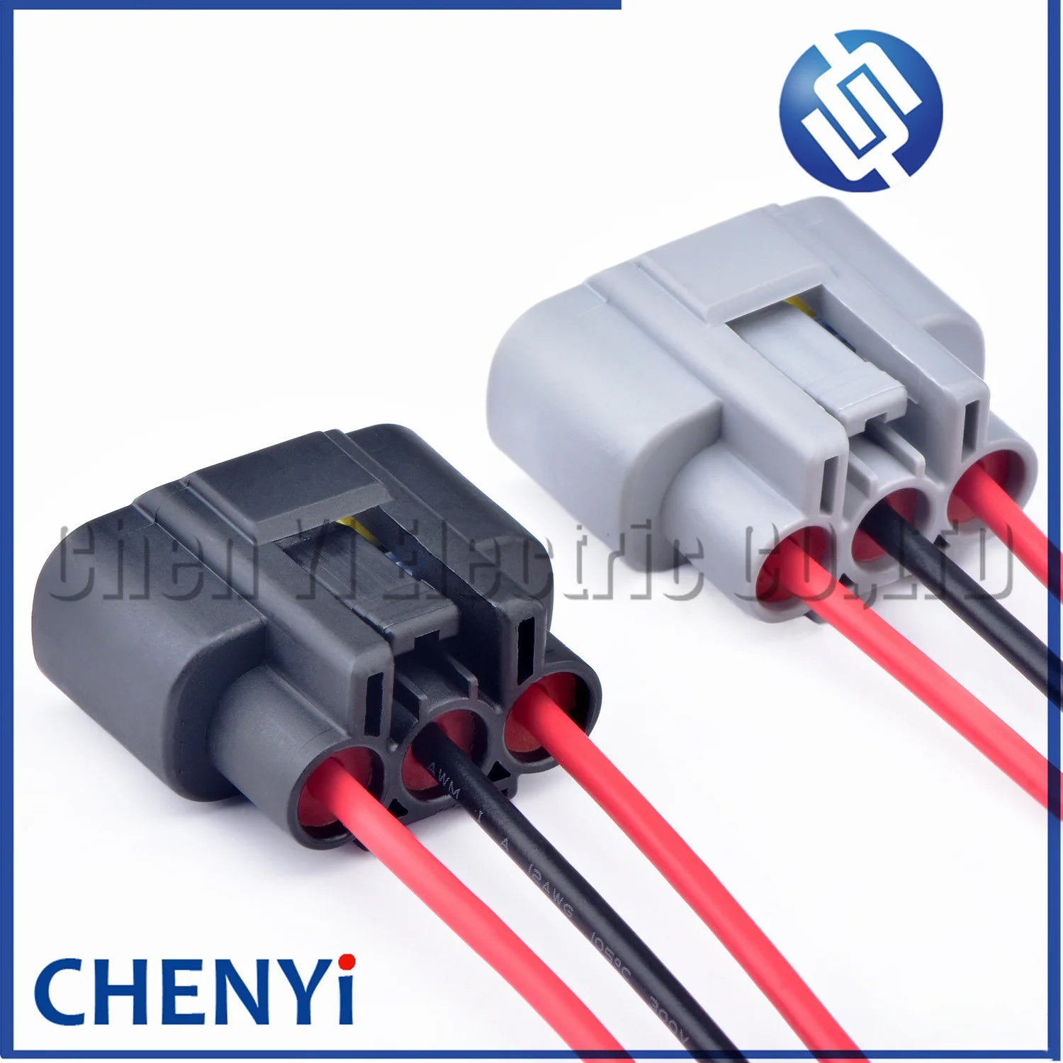3 Pin waterproof connector Motorcycle generator motor coil rectifier Wire harness Plug QLW-A-B3F-B QLW-A-3F-GR