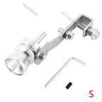 Aluminium Alloy Turbo Sound Tail Throat Exhaust Pipe Whistle Car Modified Part TC XL Muffler Whistle Exhaust Pipe Whistle Amagi