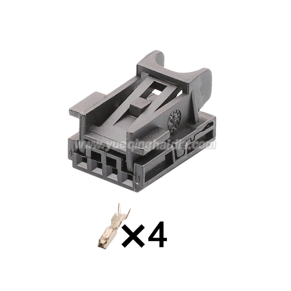 4Pin Connector Unsealed 0.6mm Male Female Connector Wire Harness Socket AC Assembly Lamp Housing for VW Audi 8K0972994 8K0973754